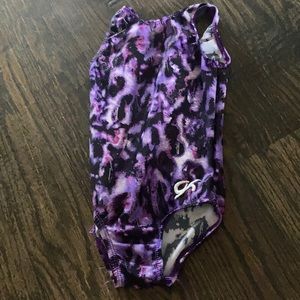 Purple galaxy leotard